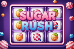 Sugar Rush Slot Pragmatic Play - S&uuml;&szlig;igkeiten Spielautomat mit Cluster Pays und 96.5% RTP