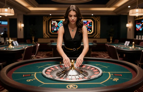 Live Casino Dealer bei BillionaireSpin - professionelles HD Live-Roulette mit echten Dealern