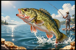 Big Bass Splash Slot von Pragmatic Play - Angelautomat mit Freispiele-Feature bei BillionaireSpin Casino