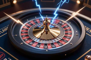 Lightning Roulette von Evolution Gaming - Live Roulette mit 500x Multiplikator bei BillionaireSpin Casino