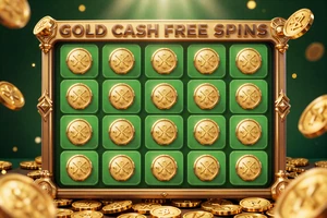 Gold Cash Free Spins Slot - Drops and Wins Freispiele Spielautomat mit 96% RTP